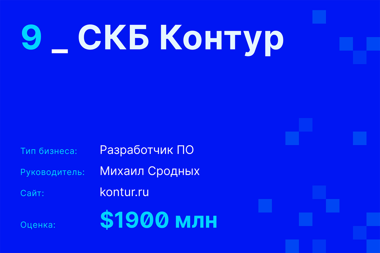 9. СКБ «Контур» 