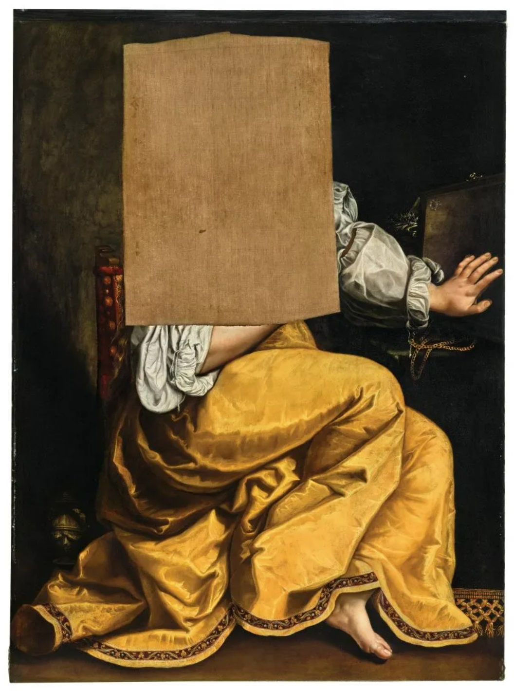 «Святая Мария Магдалина» без лица 