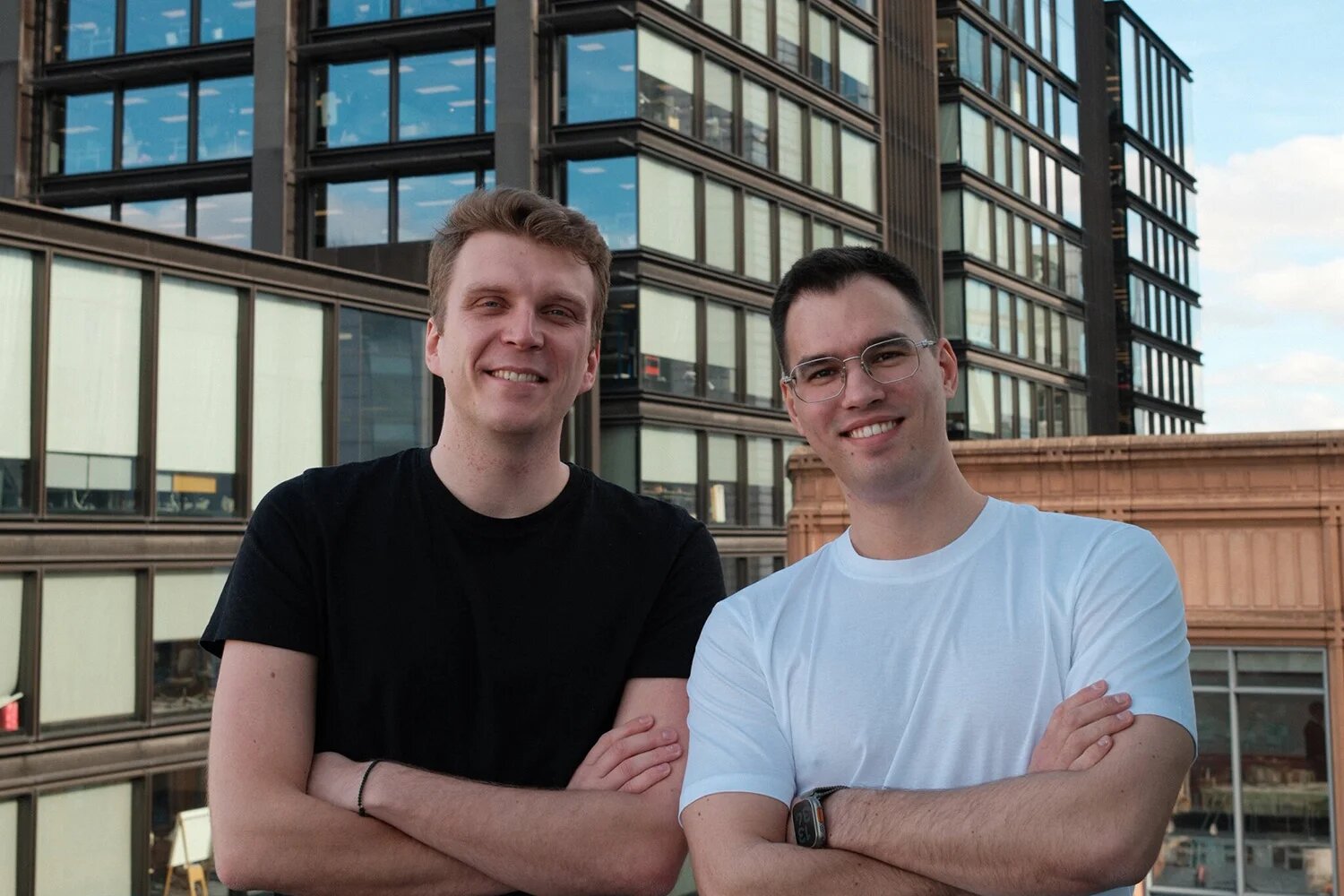 Основатели стартапа Trace Inc. Тимофей Черкасов (слева) и Артур Романов