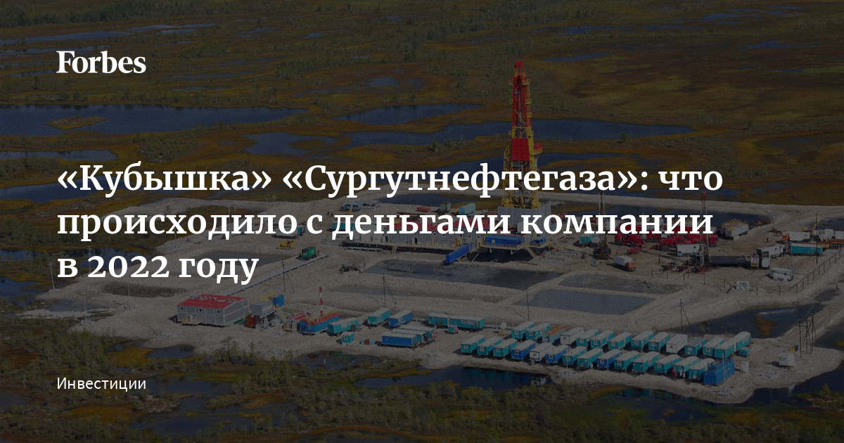 Кубышка сургутнефтегаза