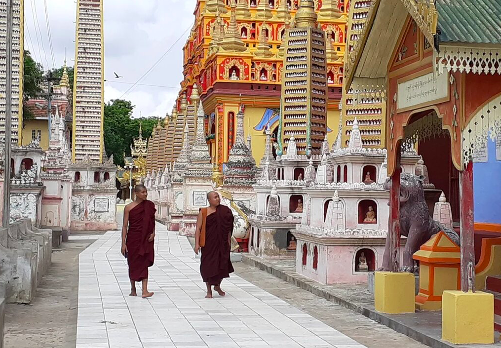 Пагода Mohnyin Thambuddhe в Мониве