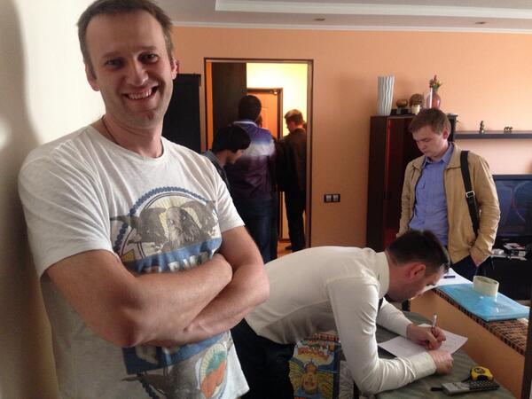 Обыск у Алексея Навального