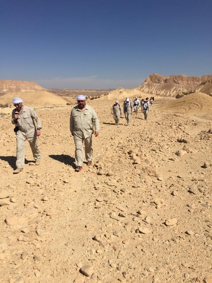 Ежегодное паломничество РЕК по израильской пустыне, приуроченное к празднику Песах, 2015 год