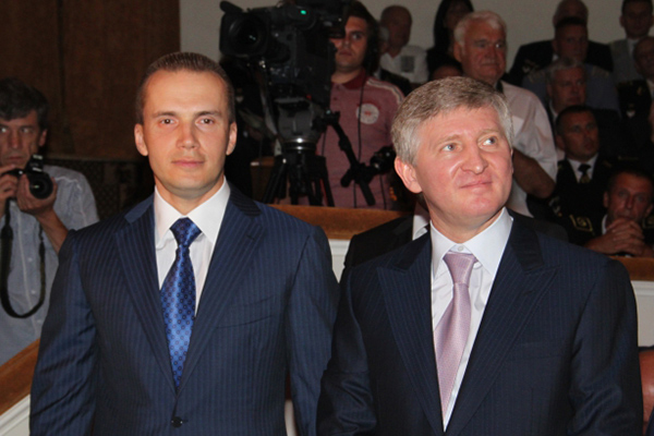 Александр Янукович и Ринат Ахметов