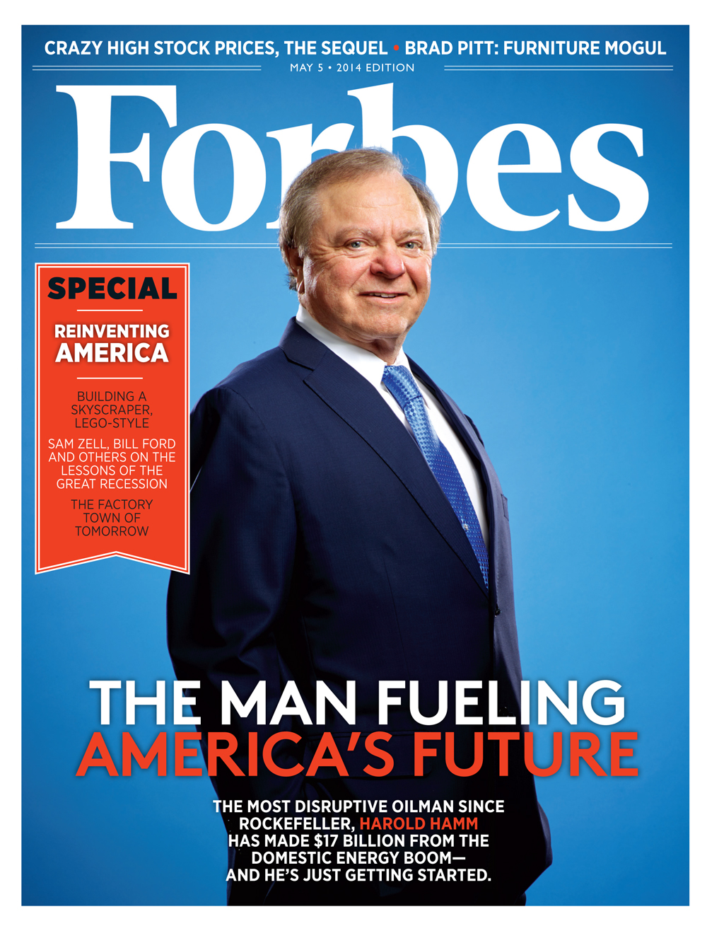Обложка апрельского номера Forbes USA