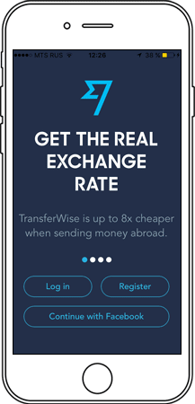 TransferWisе позволяет пересылать деньги между странами, экономя на кросс-курсах — сводит покупателя с продавцом