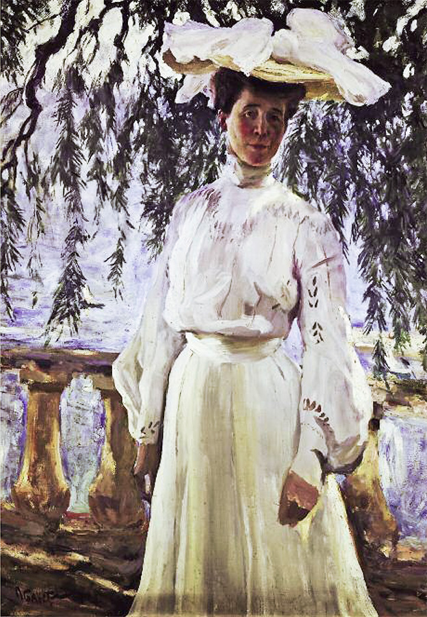 Лев Бакст. Портрет Л.П. Гриценко. 1903, Государственная Третьяковская галерея, Москва