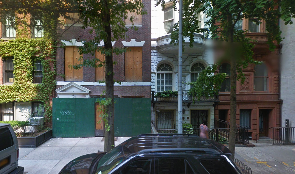 Особняки по адресу 11 East 75th Street в Нью-Йорке.